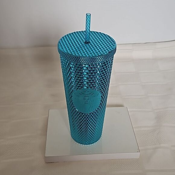 Starbucks Studded Cold Cup Venti Tumbler 24oz/ 710ml Blue - Picture 2 of 16